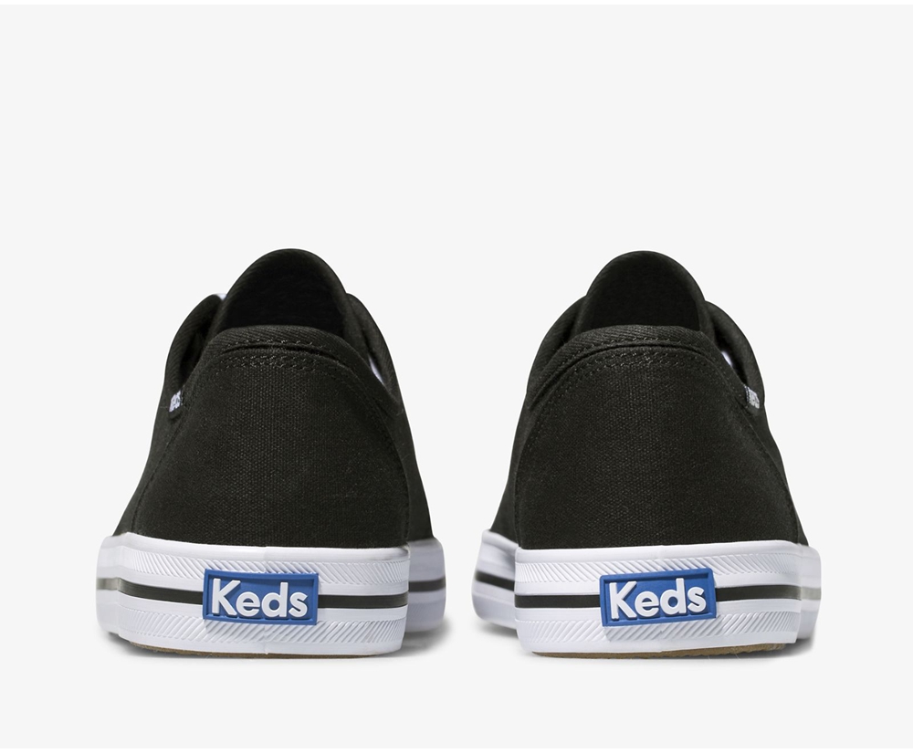 Tenis Keds Mujer Negros - Washable Kickstart - 0587-TFUIE